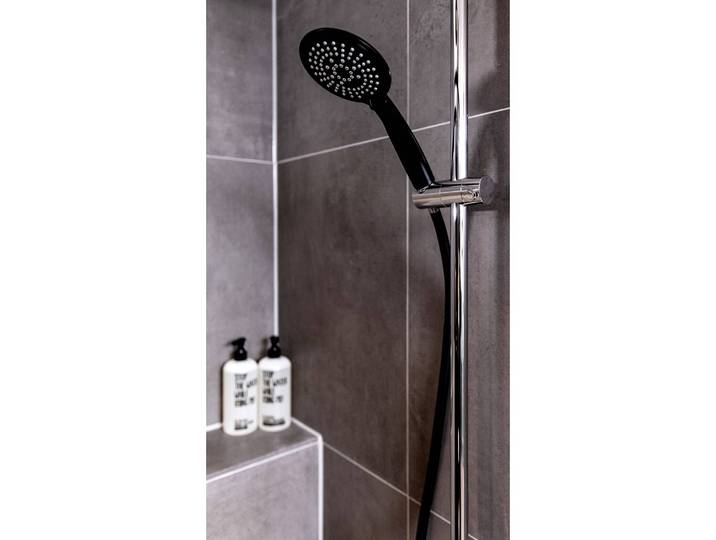 Pommeau de douche 11 x 11cm Noir