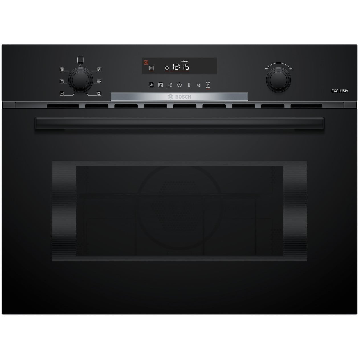Bosch CMA385GB1 EXCLUSIV Inbouw combimagnetron Zwart