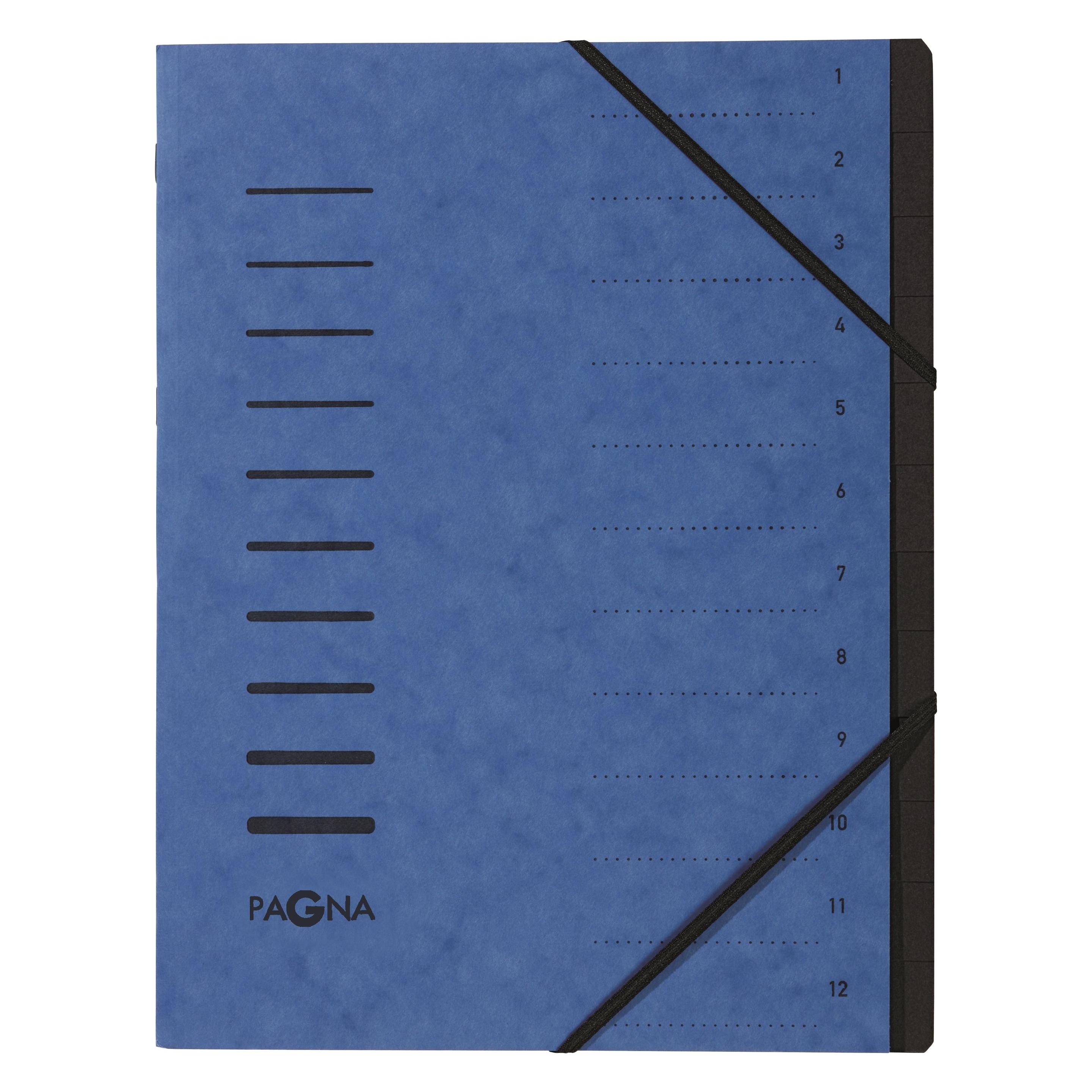 Pagna Ordnungsmappe 12-teilig (A4, 1x) (40059-02)