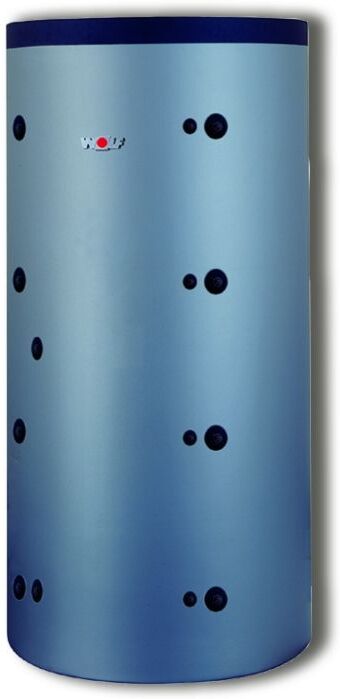 Wolf Spu Pufferspeicher 2483049 500 l, mit Glattrohrwärmetauscher, silber