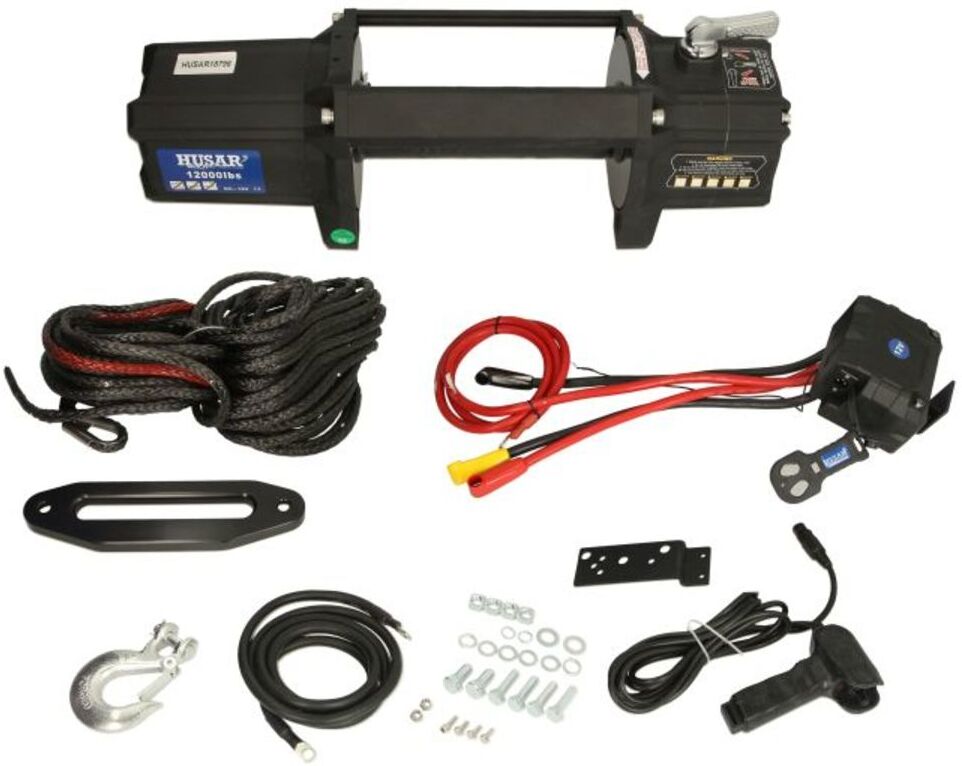 Seilwinde für Off Road Fahrzeuge HUSAR WINCH BSTS12000LBS12V-S