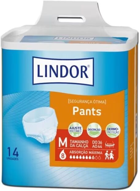 Lindor Pants Maxi Médio 14unidades