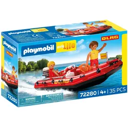PLAYMOBIL 72280 - my Life - Rettungsboot