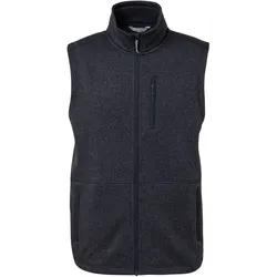 Tchibo - Strickfleece-Weste - Herren - Gr. L - dunkelblau