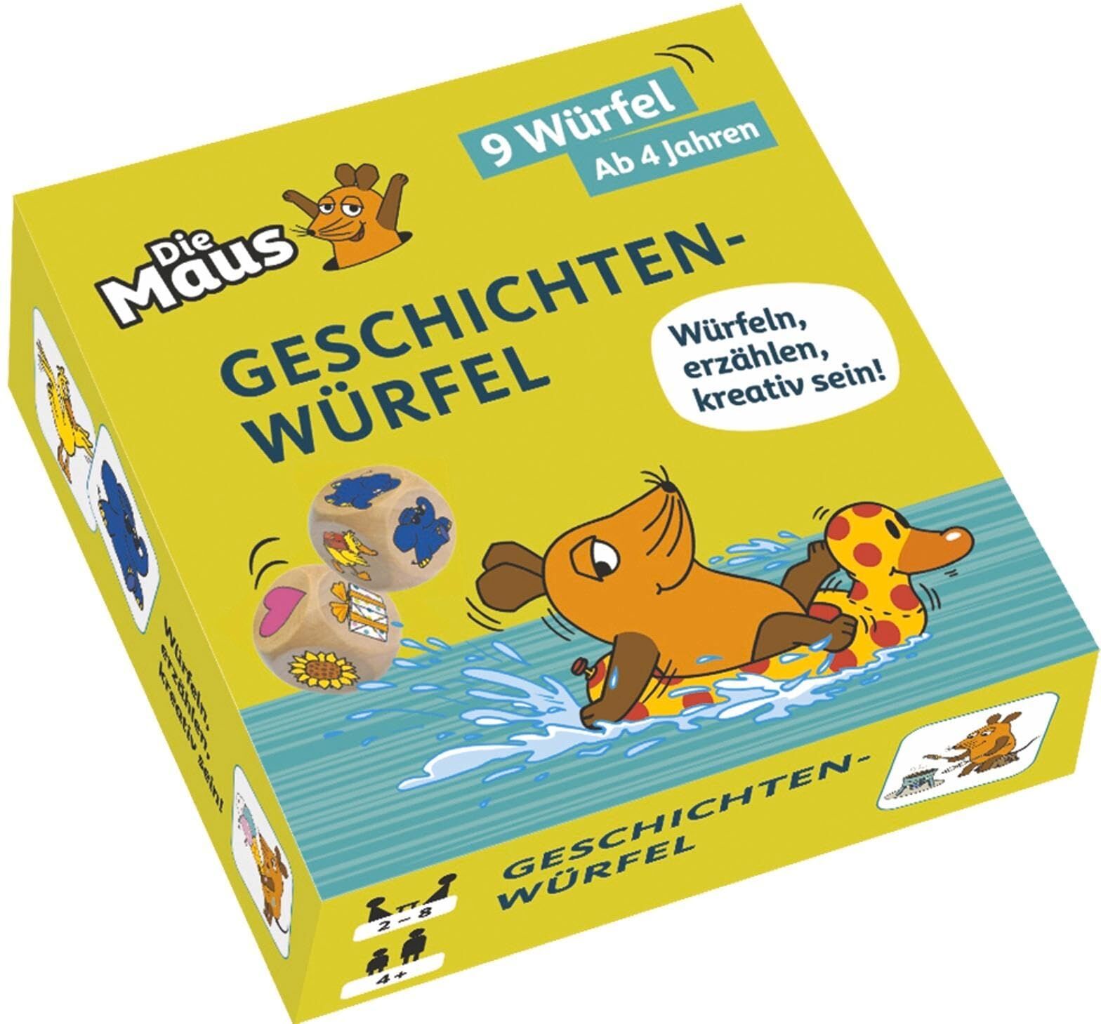 Geschichtenwürfel: Würfeln, erzählen, kreativ sein! - Preis vom 19.10.2026 19:33:35 h