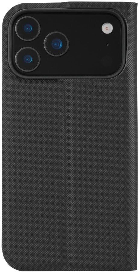 Hama Smartphone-Hülle "Handytasche Booklet für Apple iPhone 17 Pro Max, Kartenfächer, Schwarz", schwarz, Smartphones, Hüllen, Standfunktion, Kartenfächer, Smartphone-Hülle