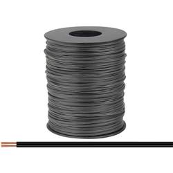 Donau Elektronik 114-11-100 Litze 2 x 0.08 mm² Schwarz 100 m