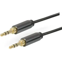 EQUIP 147083 3.5mm Stecker auf Stecker Stereo Audiokabel, 2.5m