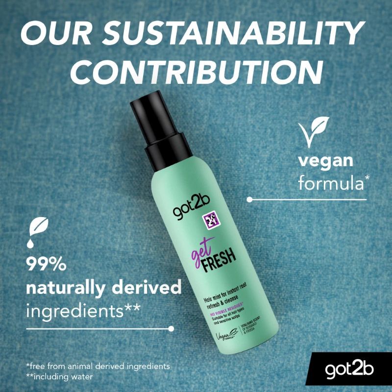 Schwarzkopf Got2b Get Fresh Mist Dry Shampoo 150ml