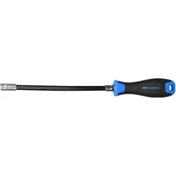 SW-Stahl, Schraubenzieher, 02076L Schraubendreher I Sechskant I 6 x 260 mm I flexibler Schaft I Sechskant Schraubenzie (Innensechskant)