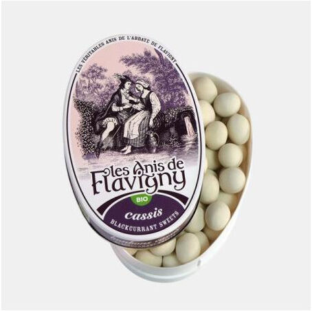 LES ANIS DE FLAVING REBUCADOS BIO DE GROSELHA PRETA 50g