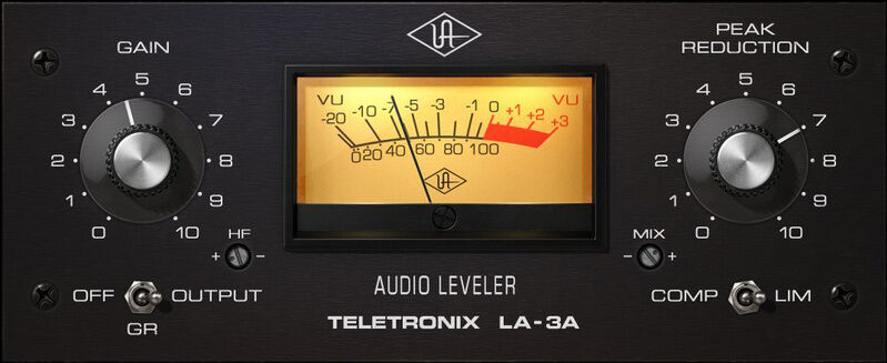 Universal Audio Teletronix LA-3A Level. Native