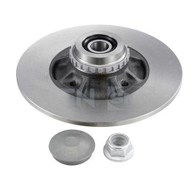 SNR Bremsscheibe KF155.105U Hinterachse links voll 237mm 8mm für RENAULT