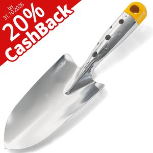 Wolf-Garten Blumenkelle LU-Z, 2913000, aus Stahl, 20% Cashback, Länge 28 cm, mit Stahlgriff, Breite 8 cm