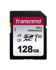 Transcend 340S Flash-Speicherkarte 128 GB A2 / Video Class V30 / UHS-I U3 SDXC UHS-I (TS128GSDC340S)