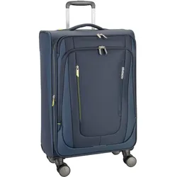 American Tourister Wanderlite Spinner Exp. TSA, Koffer, Gelb, Blau