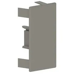 GGK 1187 Endstück FB 60x110mm-7030, Kunststoff hfr, grau FB 60x110-ES FB60x110ES