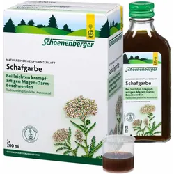 Schoenenberger Schafgarbe NATURREINER HEILPFLANZENSAFT 3X200 ml Saft
