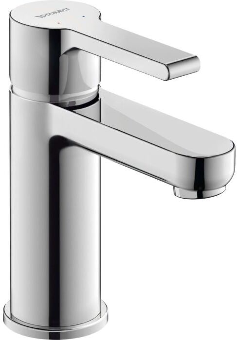 Duravit B.2 S Waschtischarmatur B21010002010 chrom, ohne Ablaufgarnitur, Ausladung 101mm
