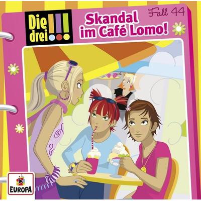 Die drei !!! 44: Skandal im Café Lomo! (Ausrufezeichen) - Henriette Wich, CD, 9783803237934