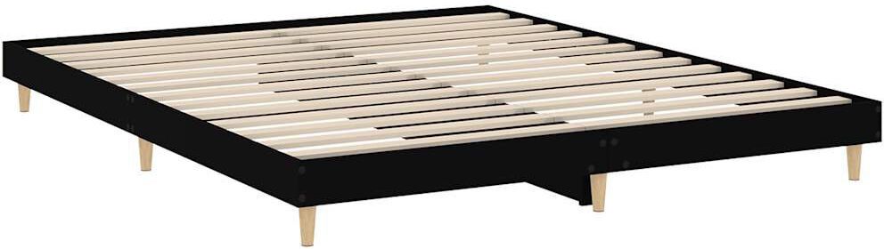 Isabelline Brotherhood Bed Black 120 x 200cm