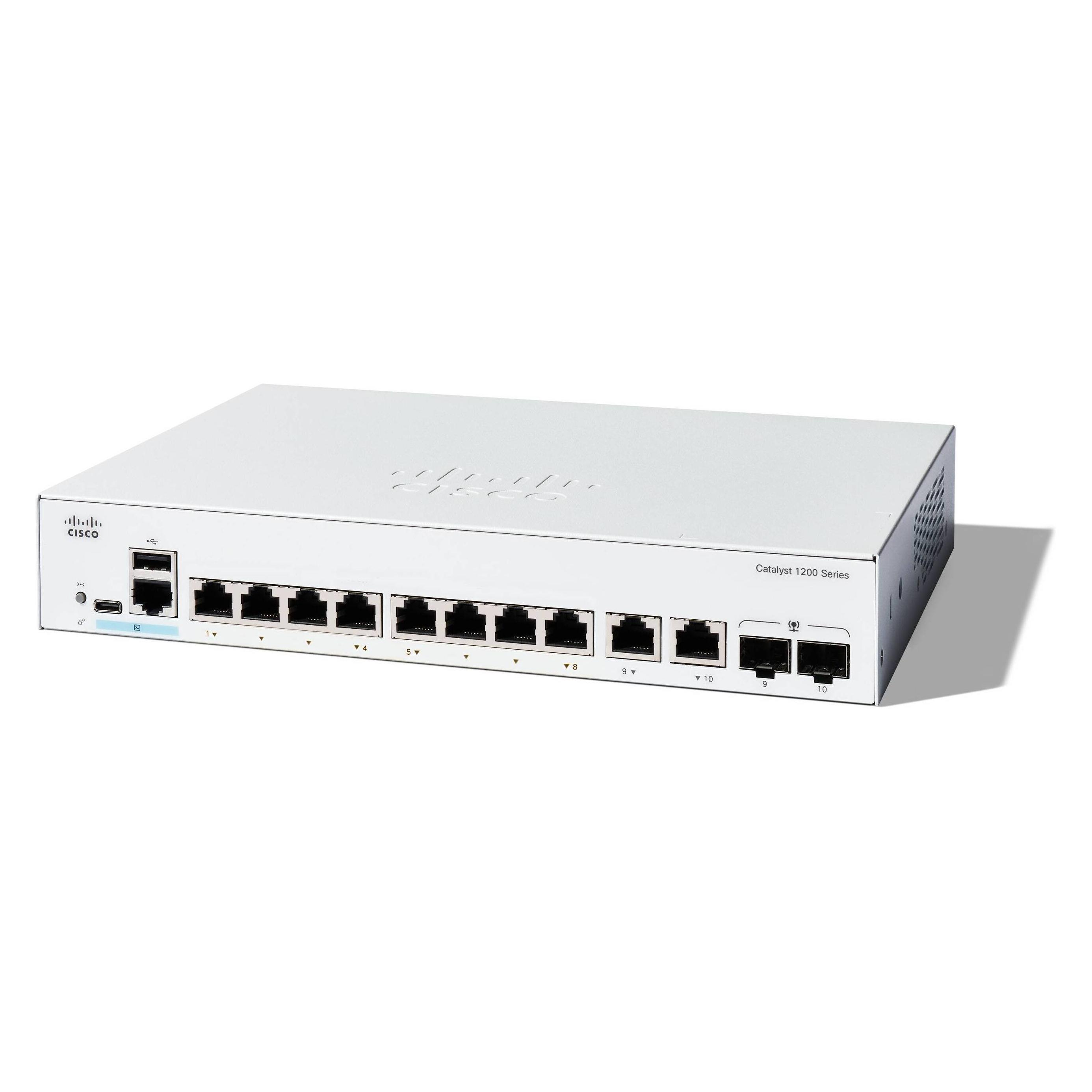 Cisco Catalyst C1200-8T-E-2G (10 Ports) (C1200-8T-E-2G)