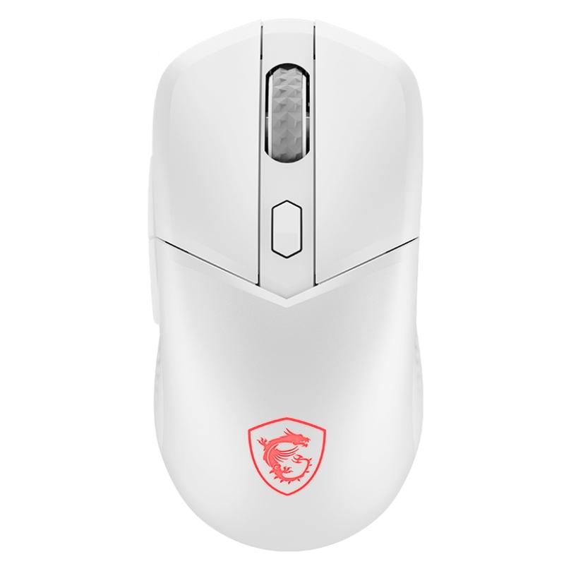 MSI Versa 300W White Gaming Maus S12-4301440-CLA (S12-4301440-CLA) (Kabelgebunden, Kabellos) (S12-4301440-CLA)