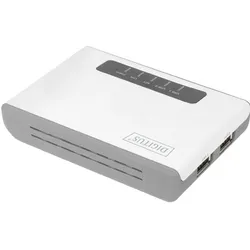Digitus DITGITUS 2-Port USB2.0 Wireless Multif. Netw.Server, Druckerserver