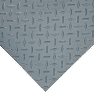 Rubber-Cal Diamond-Plate Thermoplastic Flooring