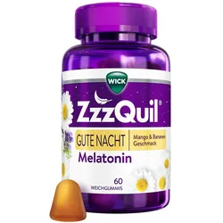 WICK ZzzQuil Gute Nacht Mango & Banane 60 St