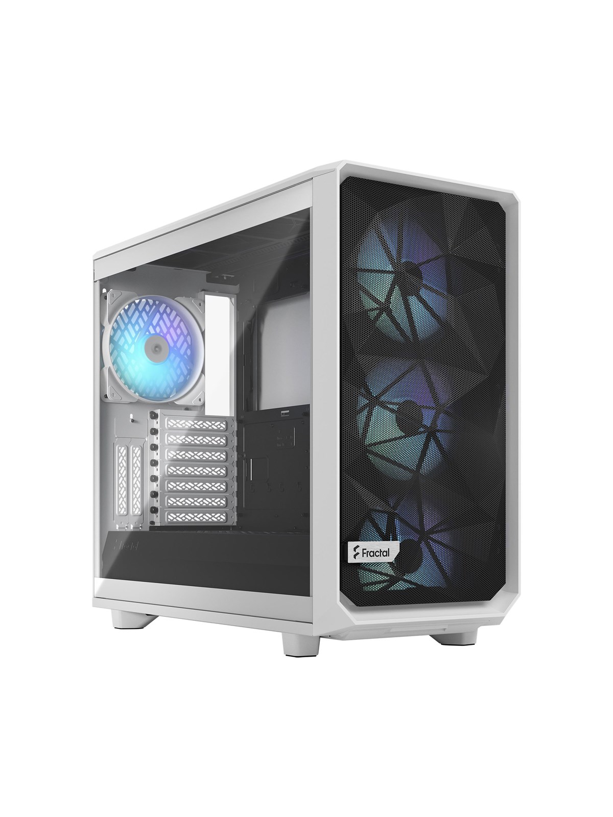 Fractal Design Meshify 2 RGB - White TG Clear Tint - Gehäuse - Miditower - Weiß