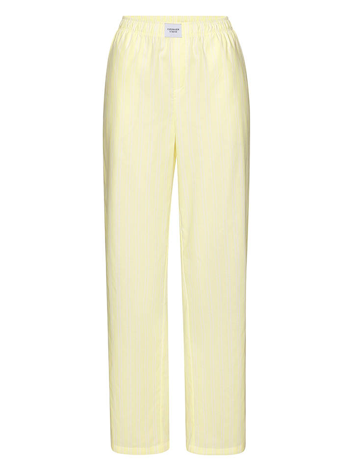 Copenhagen Studios Pyjama-Hose in Gelb - 38