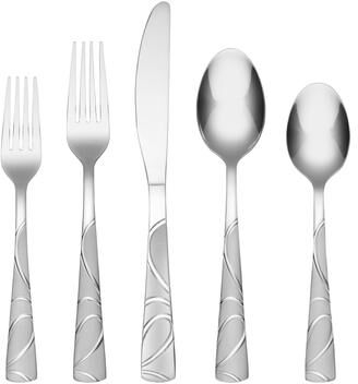 Cambridge Sasha Sand 20-Piece Flatware Set