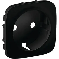 Legrand 755208 Steckdosen-Abdeckung Valena Allure mattschwarz