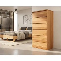 BlackWood »Dolce Vita« Wildeiche Massivholz Hochkommode