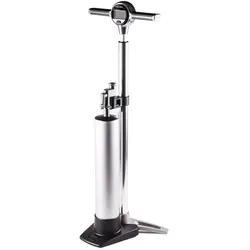 Crankbrothers Klic Standpumpe Tubeless Tank, digitales Manometer, silver