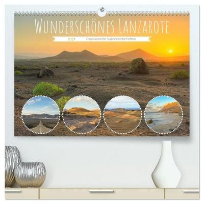 Wunderschönes Lanzarote (hochwertiger Premium Wandkalender 2027 DIN A2 quer), Kunstdruck in Hochglanz