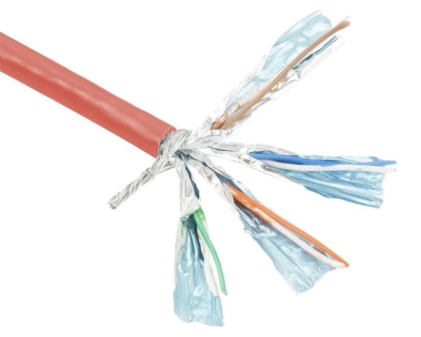 ACT Cat6, 305m, 305 m, Cat6, S/FTP (S-STP), Rot