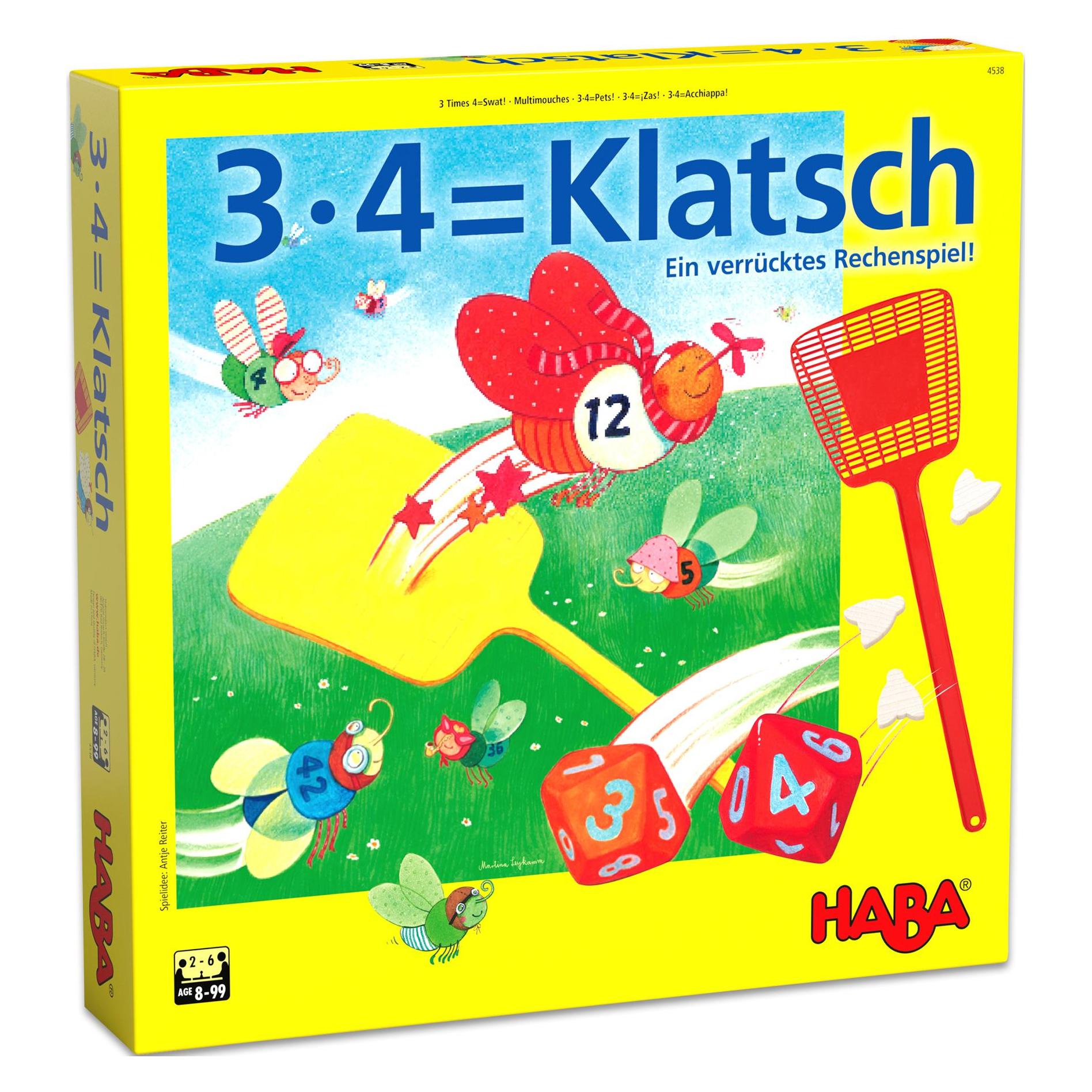 Haba 3x4 = Klatsch (Deutsch, 2 - 6 Spieler) (2012173001)