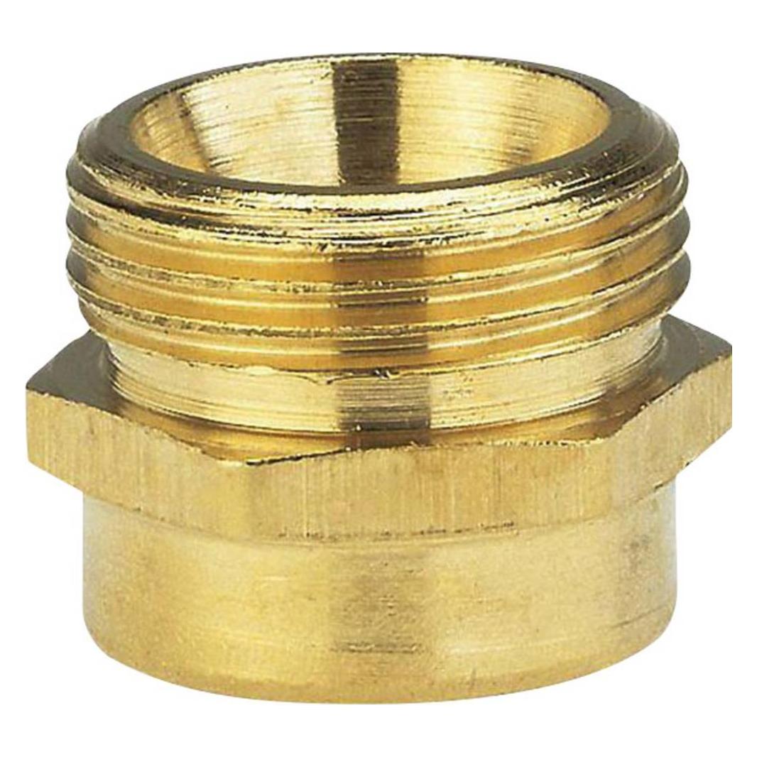 Gardena Messing Reduzierung-Gewindenip (Kupplungsnippel, 33 mm) (7266-20)