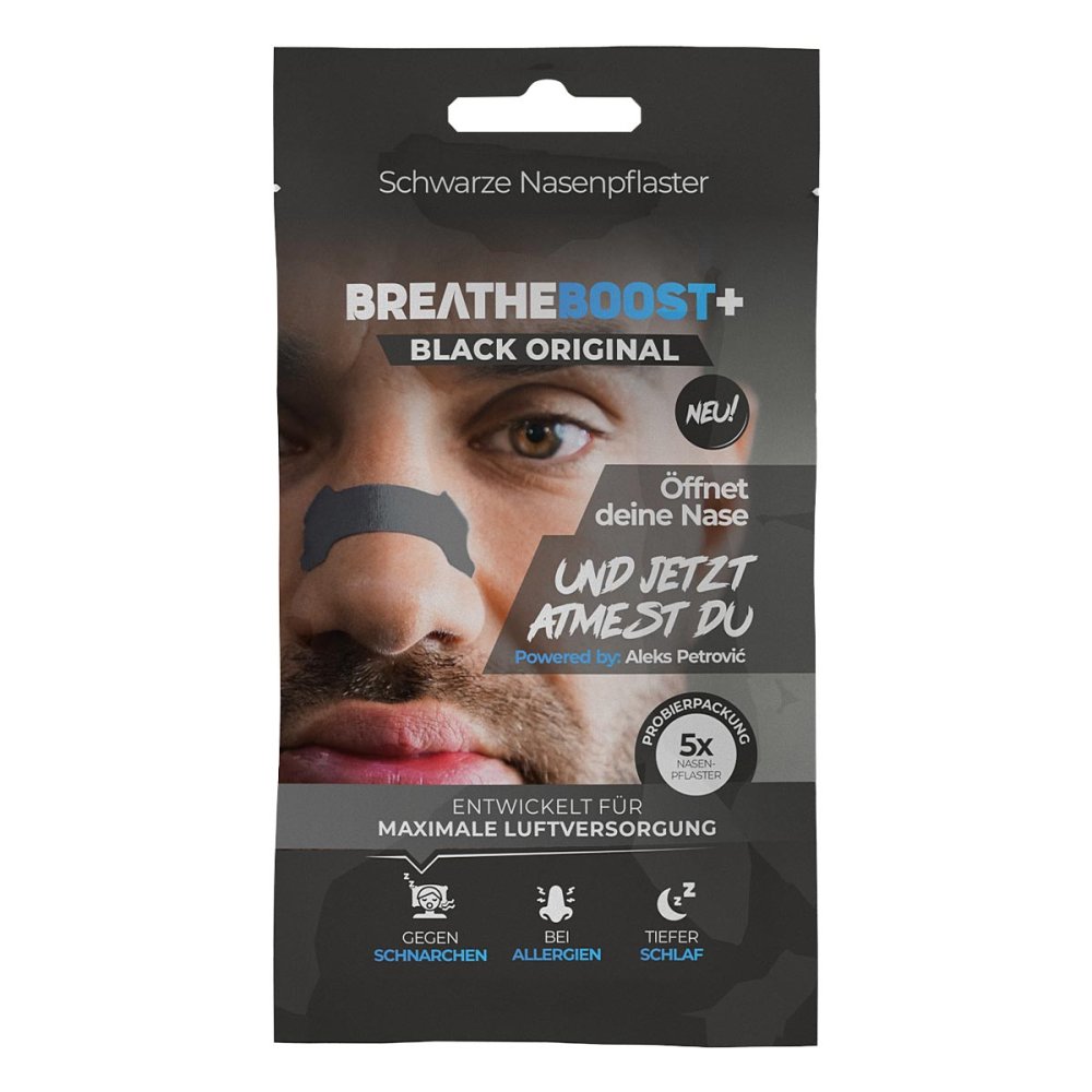 AW Products GmbH Breatheboost+ Black Nasenpflaster Probeset 08105761