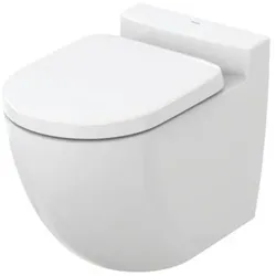 TOTO NC WC, Back-to-Wall, freistehend, Tiefspüler, Abgang: waagerecht, 380x630x483mm, CW763Y