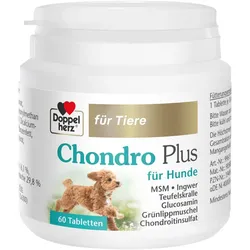 Doppelherz Für Tiere Chondro Plus Tabl.f.hunde 60 St