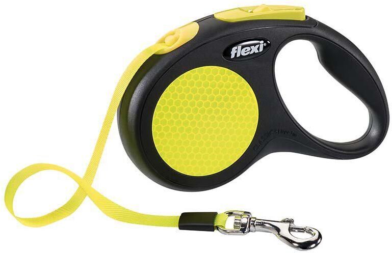 Flexi - New Neon - S- 5m Tape - Neon - Max 15Kg