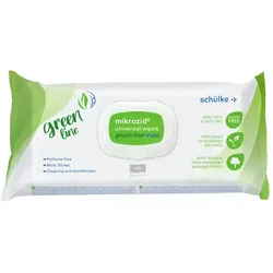 Schülke Mikrozid universal Wipes Green line Maxi 90 Stück 90 leicht alkoholische Desinfektionstücher