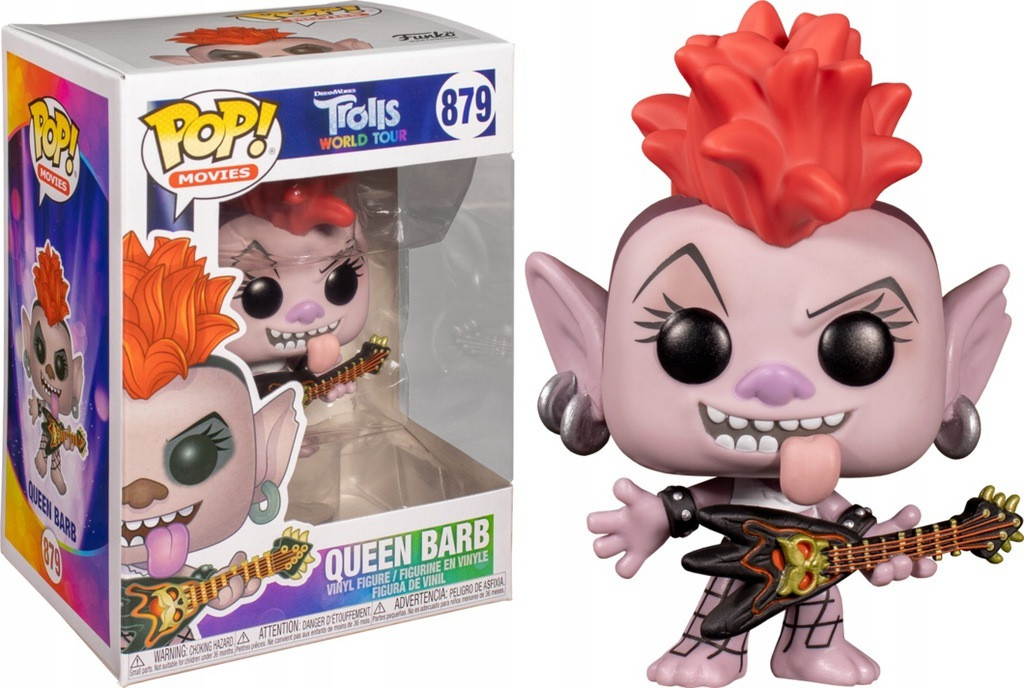 Funko Pop! Trolls World Tour Queen Barb 879 Vinyl figuur