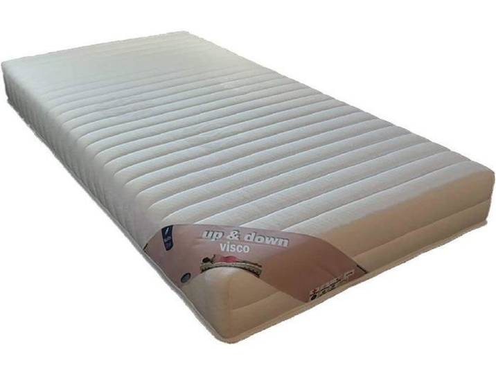 Matelas Mousse à Mémoire de Forme 70x190 20 cm - Soutien tonique 55 Kg/m3 - MATELAS UP DOWN VISCO