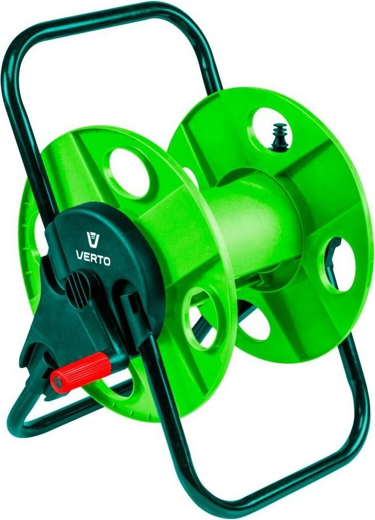 Verto 15G790 rolhouder, handmatig, groen, kunststof, 45 meter