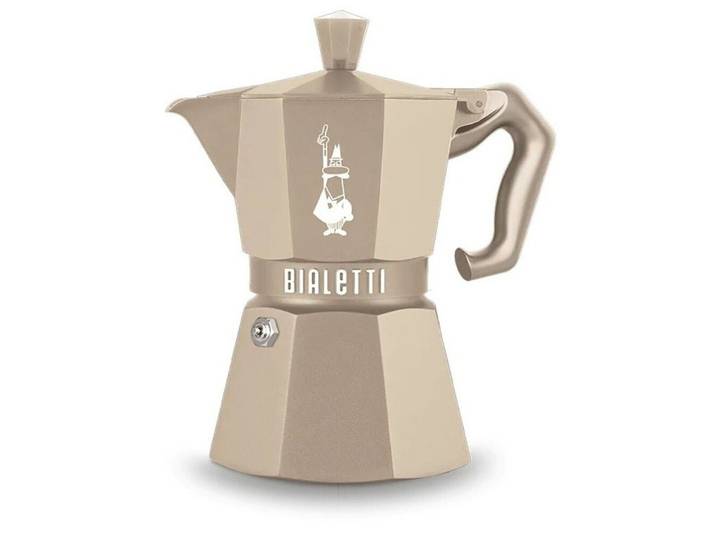 BIALETTI Kaffeeservice Italienische Kaffeemaschine EXCLUSIVE 6 Tassen
