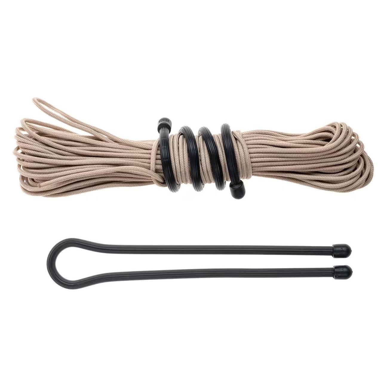 Nite Ize Gear Tie 18"/schwarz (450 mm, 2 Stk.) (GT18-01-2R3)